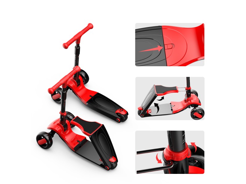 G&C SCOOTER FUN S8 2 σε 1 ME LED ΦΩΤΑΚΙΑ G&C SCOOTER FUN S8 2 σε 1 ME LED ΦΩΤΑΚΙΑ